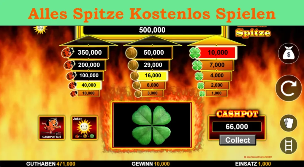 alles spitze kostenlos spielen